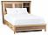 Addison Queen Bookcase Storage Bed by Whittier Wood Furniture